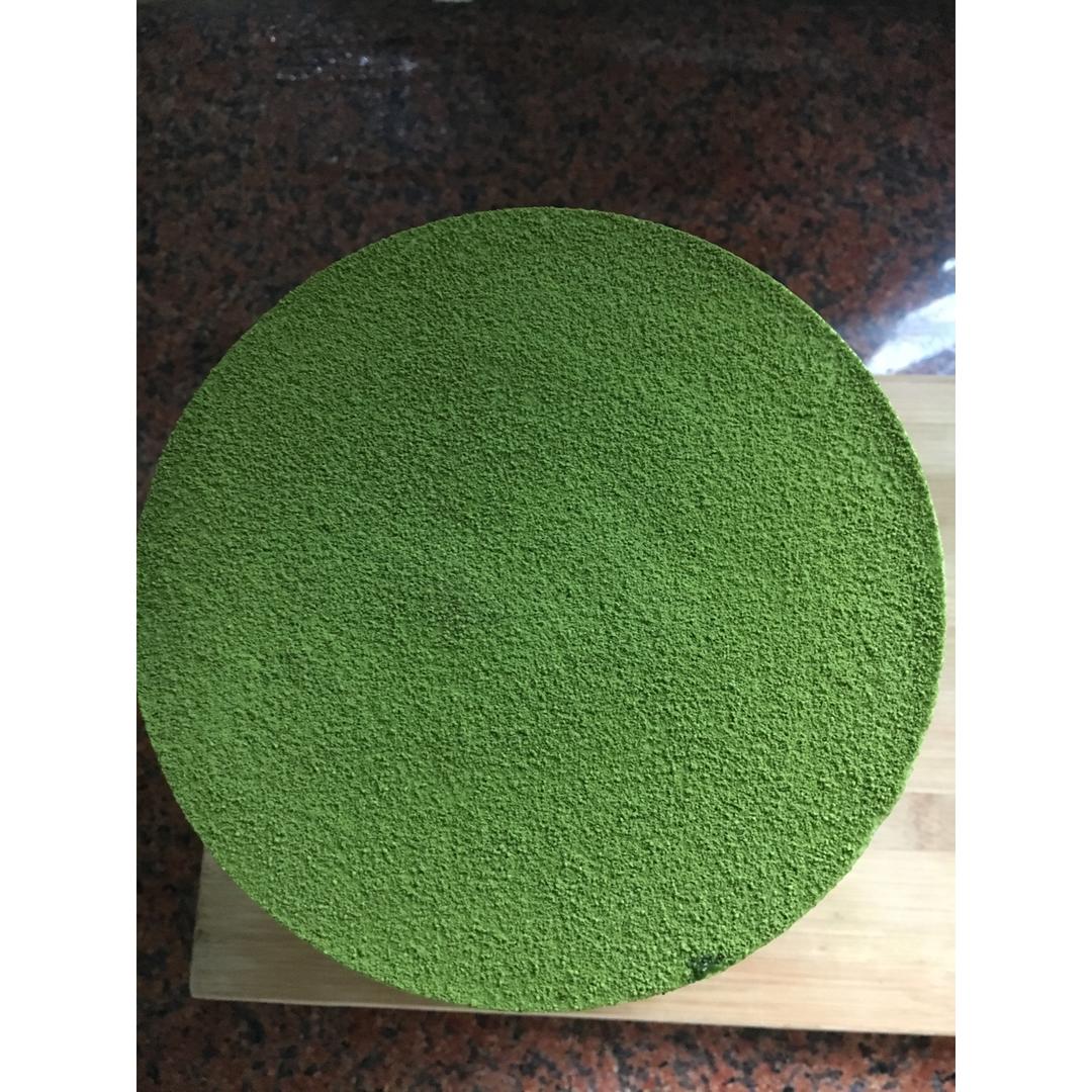 巧克力抹茶慕斯蛋糕