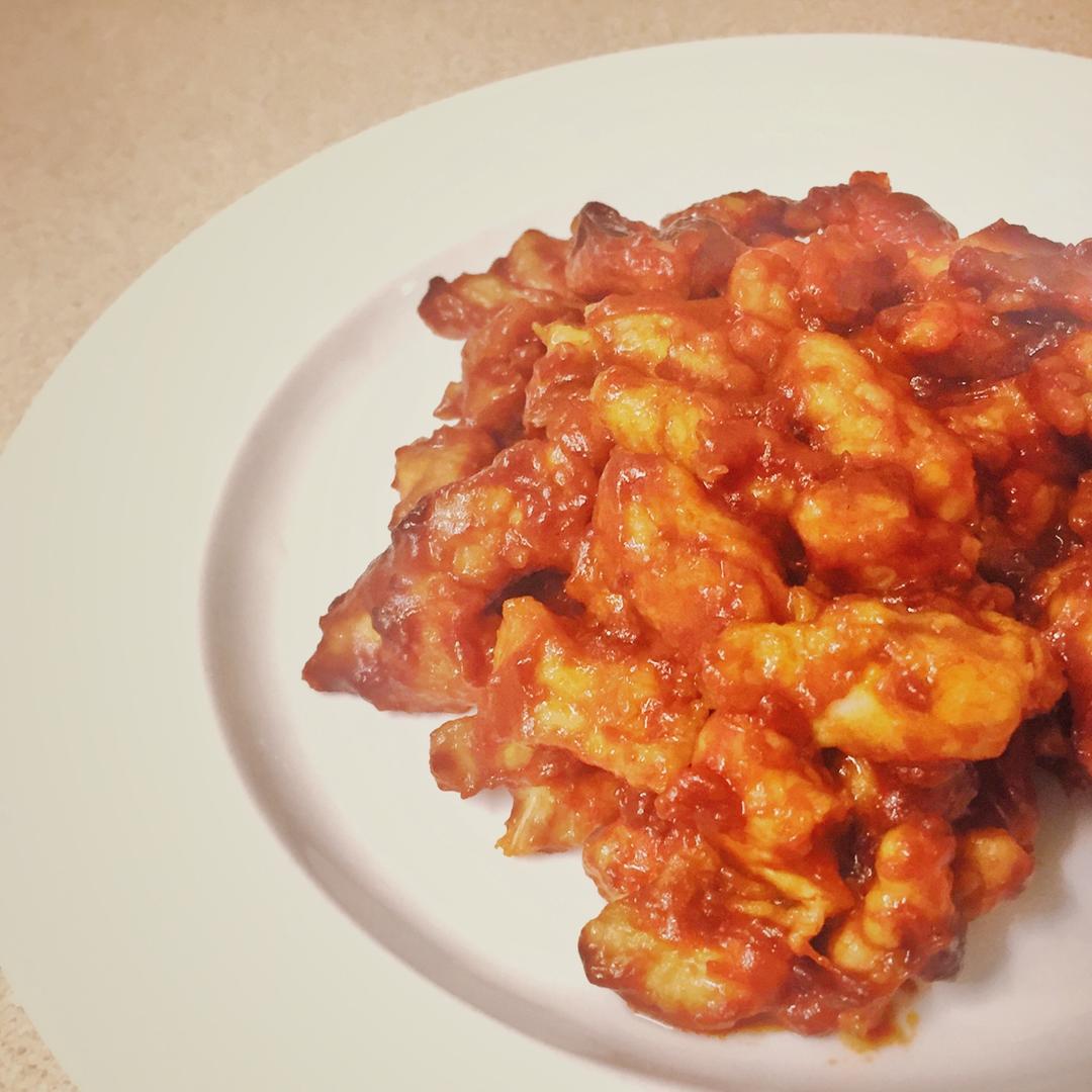 经典糖醋汁——糖醋鸡胸肉