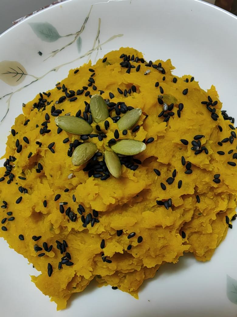 咸蛋黄遇上板栗南瓜的做法