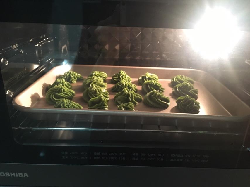 酥掉渣的抹茶珍妮曲奇