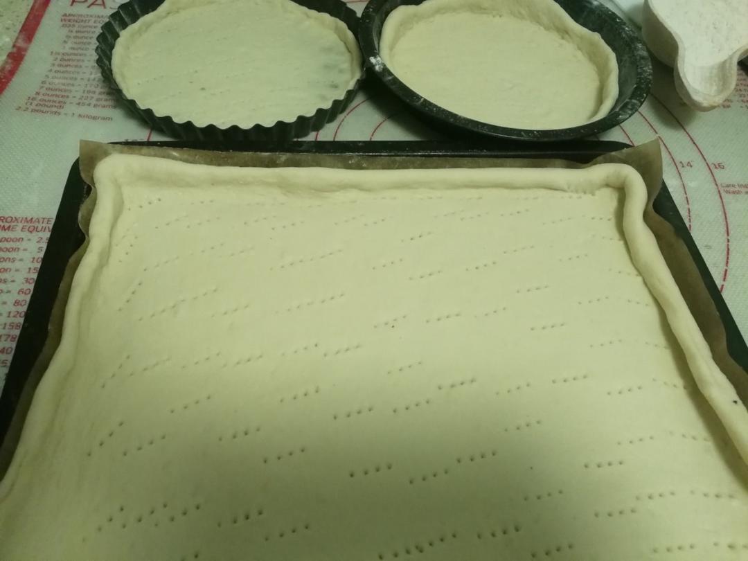 做一张敲好吃的披萨饼底