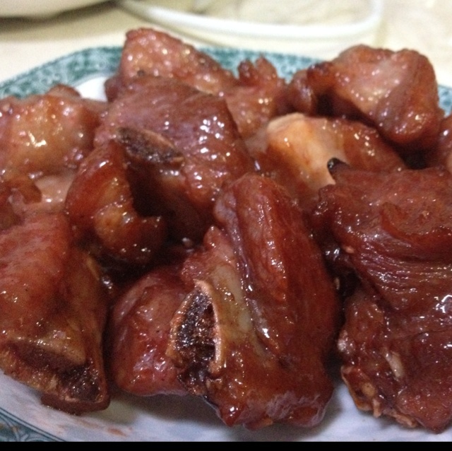 蜜汁烤排骨