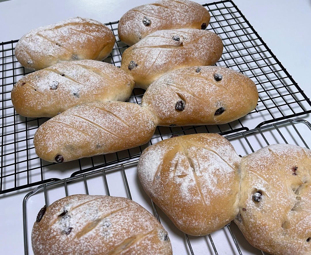 面包店里的常客——蔓越莓奶酪软欧