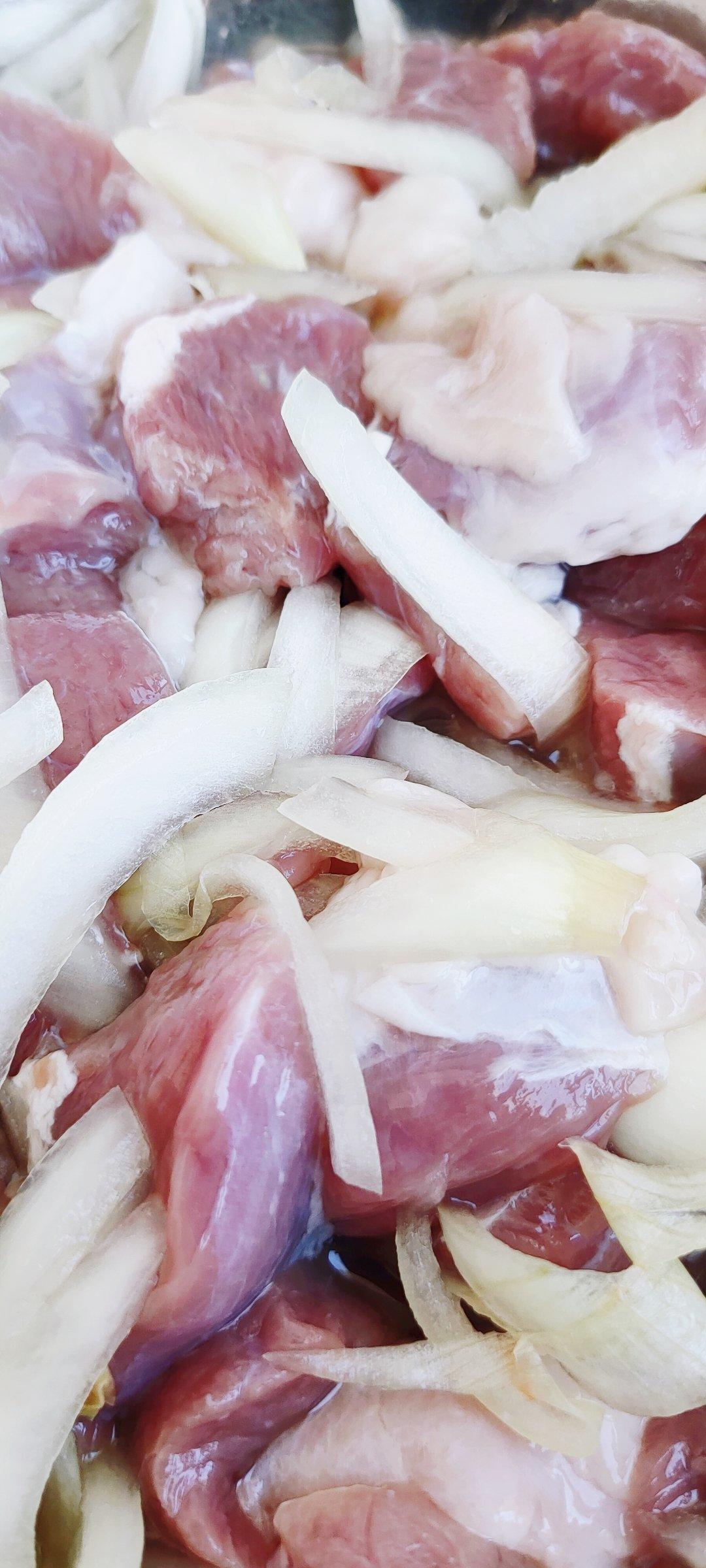 羊肉串用家里烤箱烤出明火烧烤的味道！