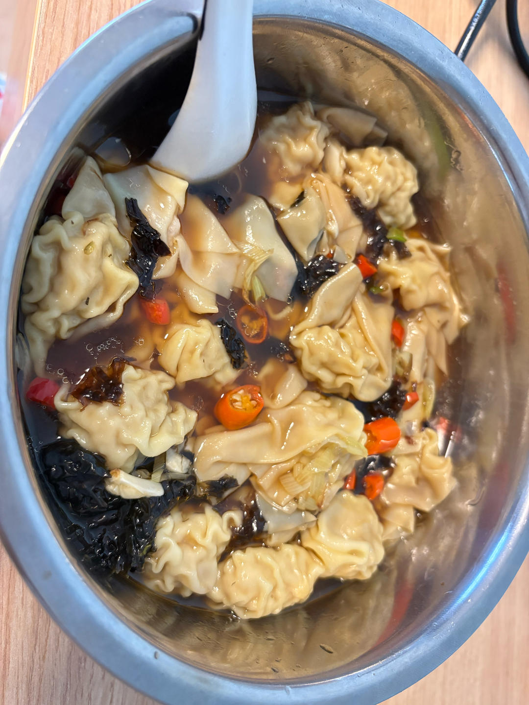 🔥好吃到汤汁都不剩❗️酸汤馄饨❗️