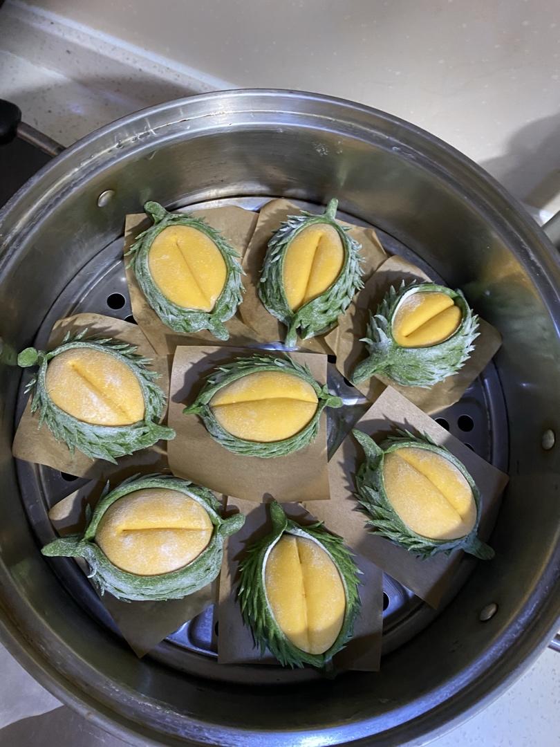 榴莲馒头 一次发酵 快手版零失败