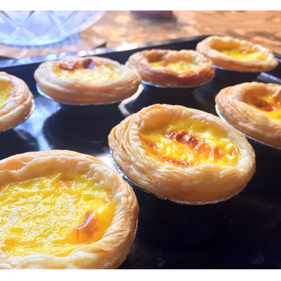 超完美味道超正的蛋挞配方，比KFC的还要嫩还要香~做过最好吃的蛋挞配方