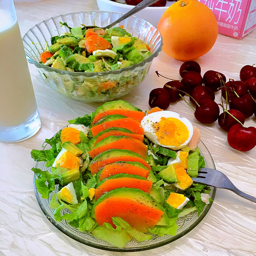 美式牛油果沙律