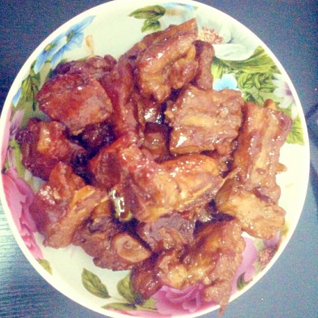 饭扫光糖醋排骨