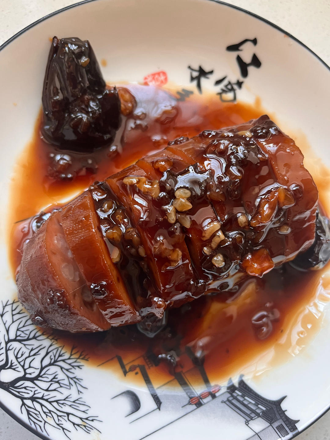 电饭锅版糯米藕