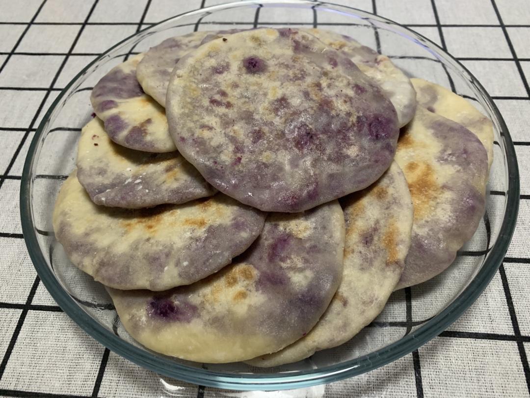 紫薯饼（无油）