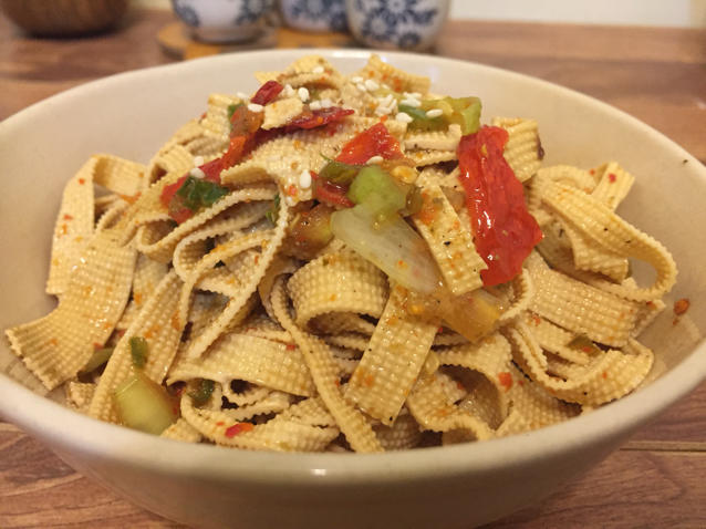 炝拌豆腐丝