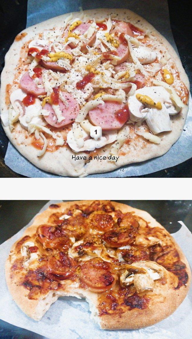 面包机+烤箱做披萨（从此告别必胜客）
