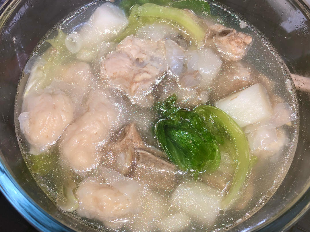排骨山药汤