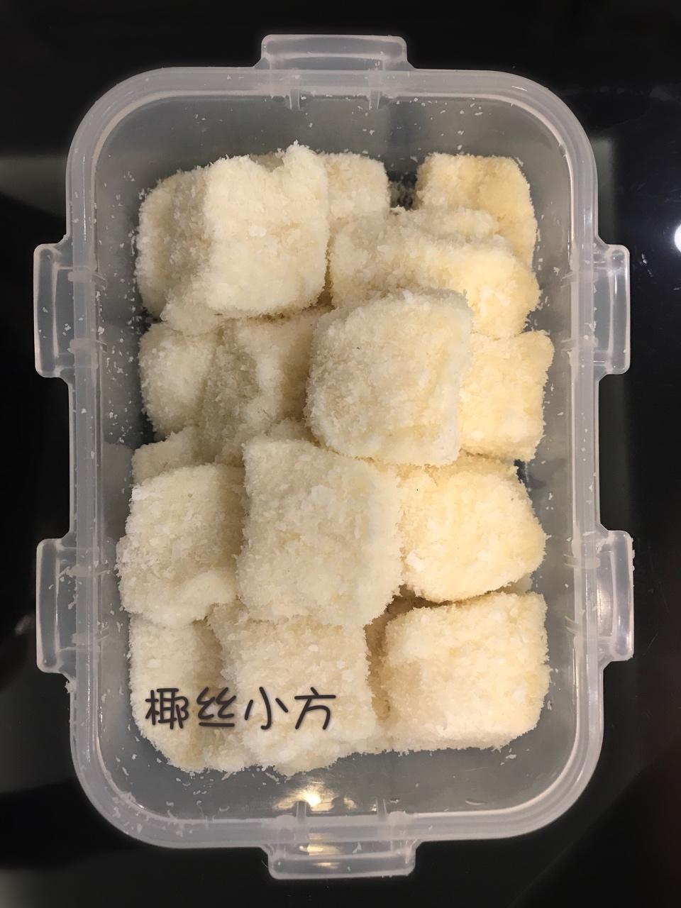 完胜85度C牛奶椰丝小方