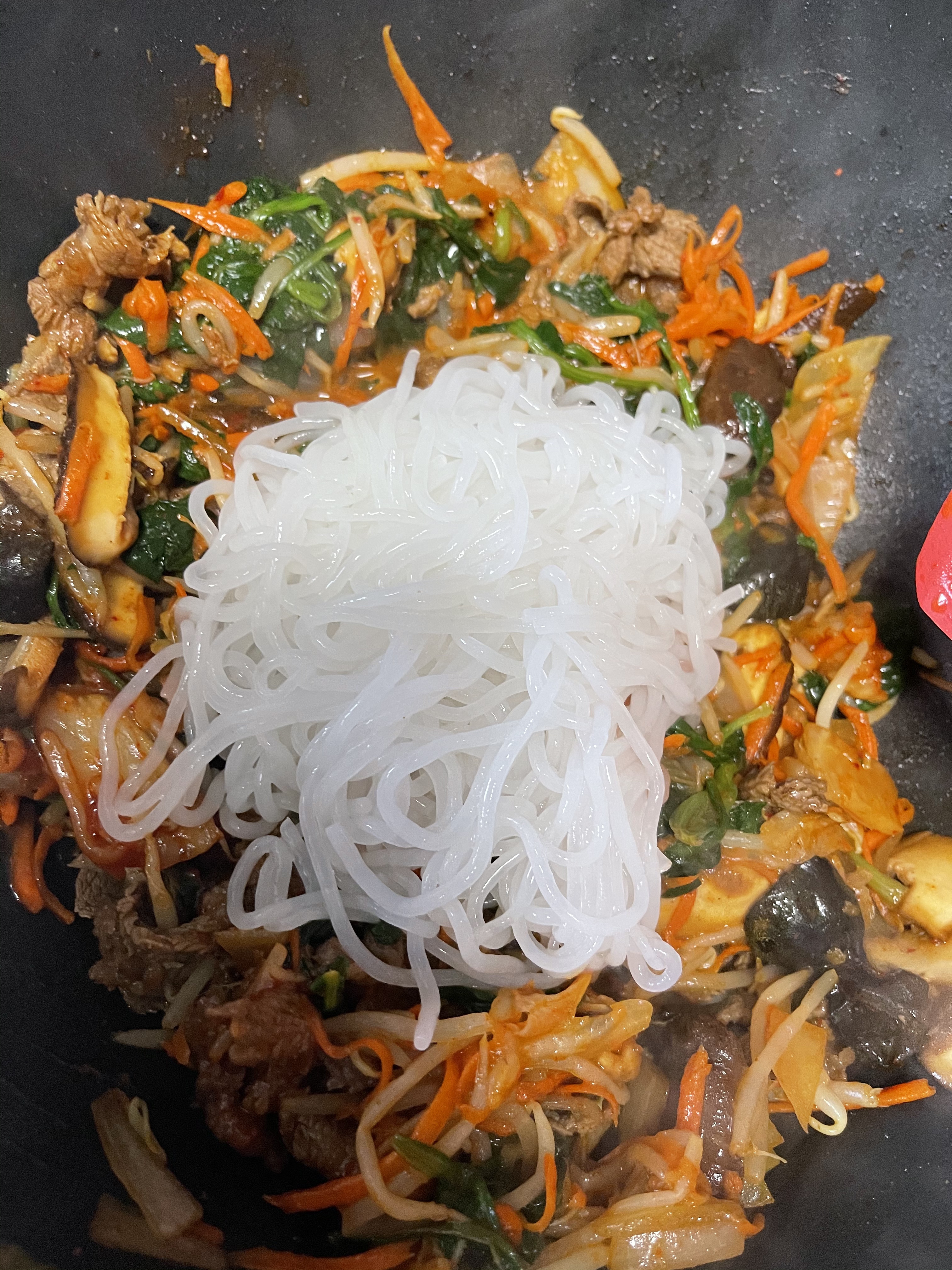 韩式拌菜－魔芋版(低脂低碳减脂餐）的做法 步骤8