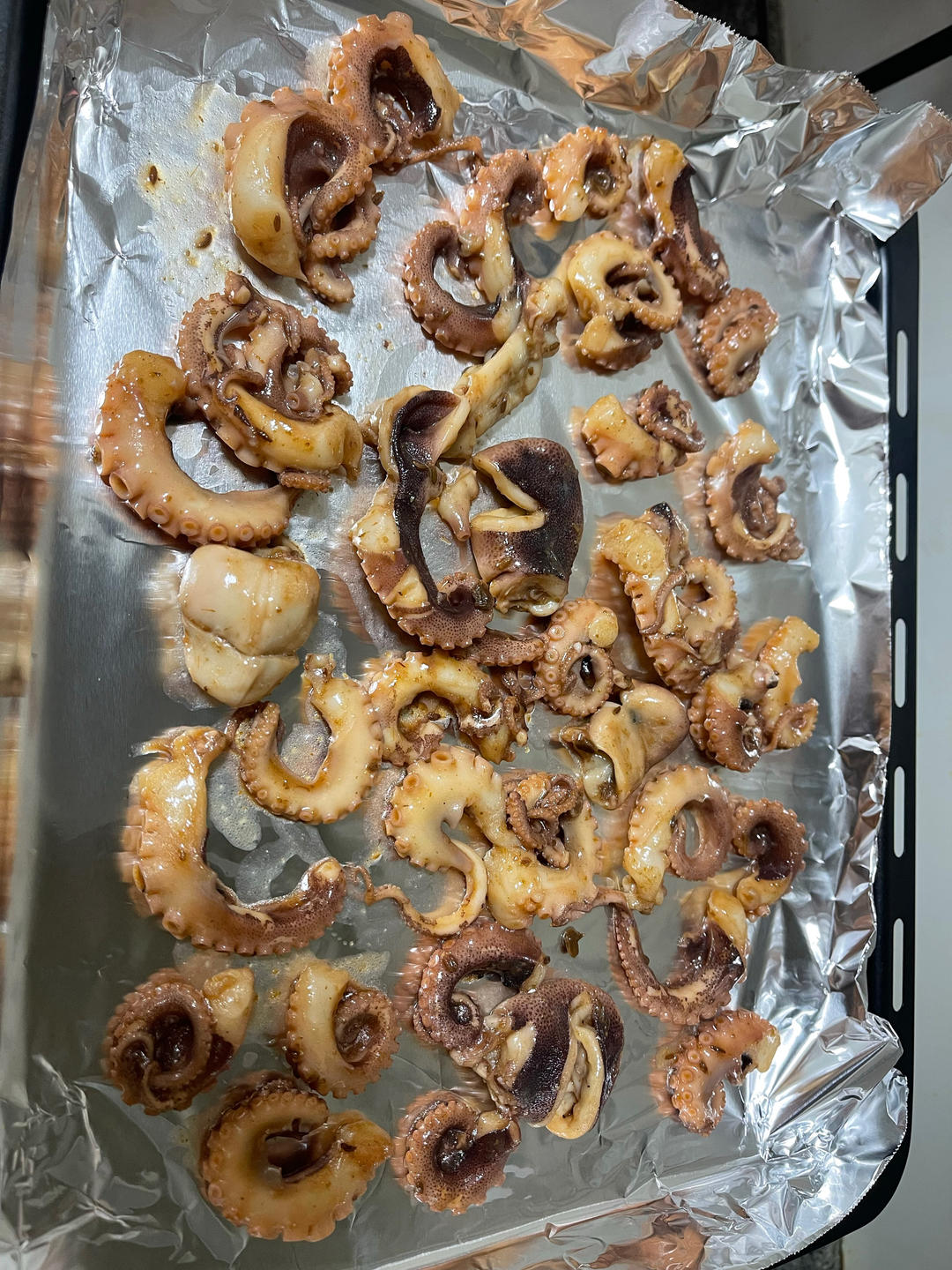 香烤小八爪鱼