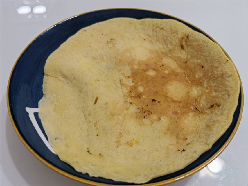 香蕉牛奶鸡蛋饼——免糖少油版