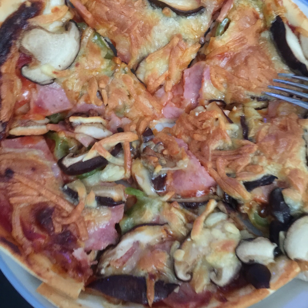 鲜虾培根薄披萨—海氏烤箱定制