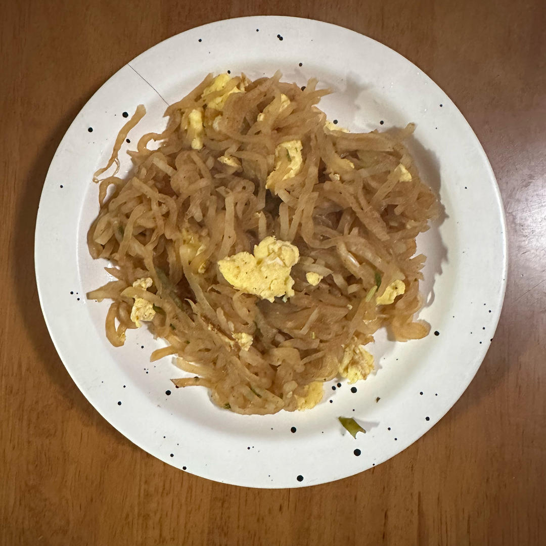 白萝卜炒鸡蛋