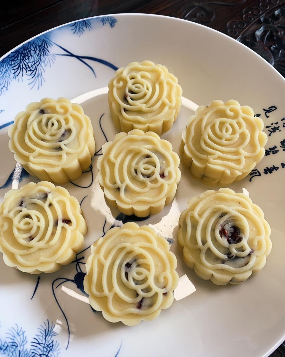 薄荷绿豆糕-不用烤箱的甜点( ´▽｀)
