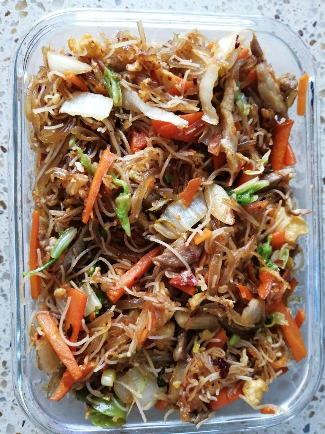 快手早餐炒粉干