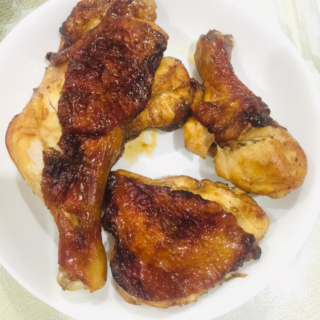 蜜汁烤鸡全腿