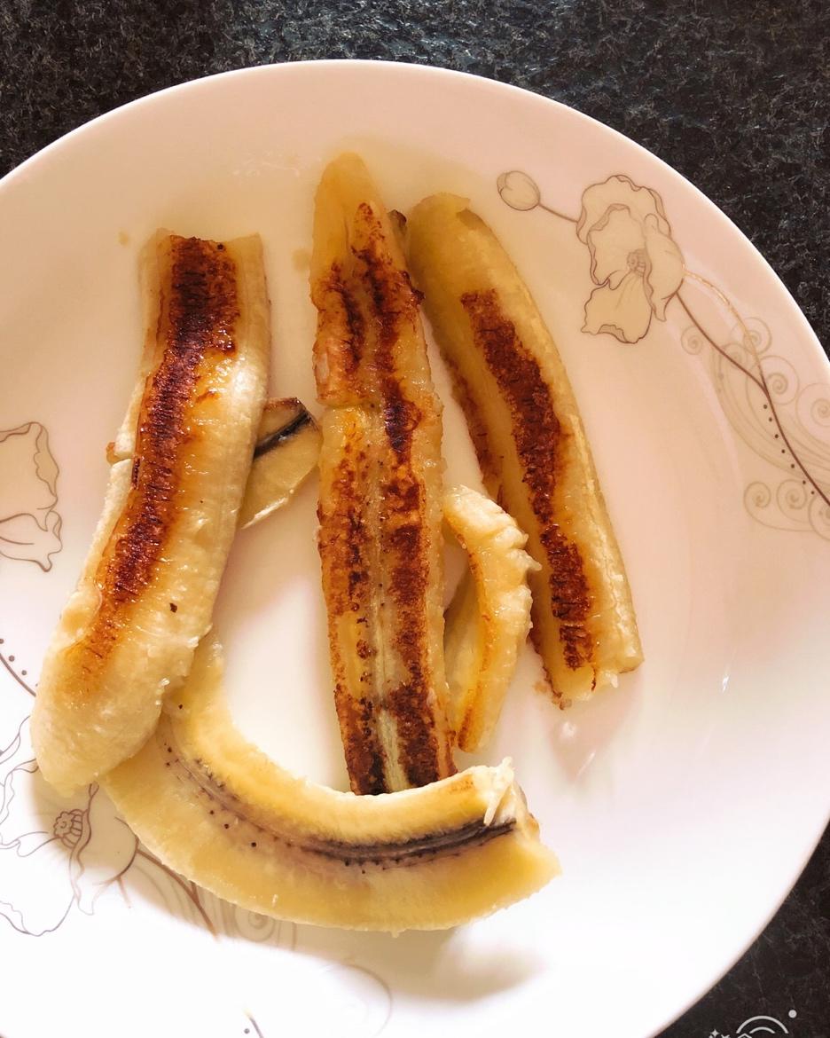 电饼铛烤香蕉