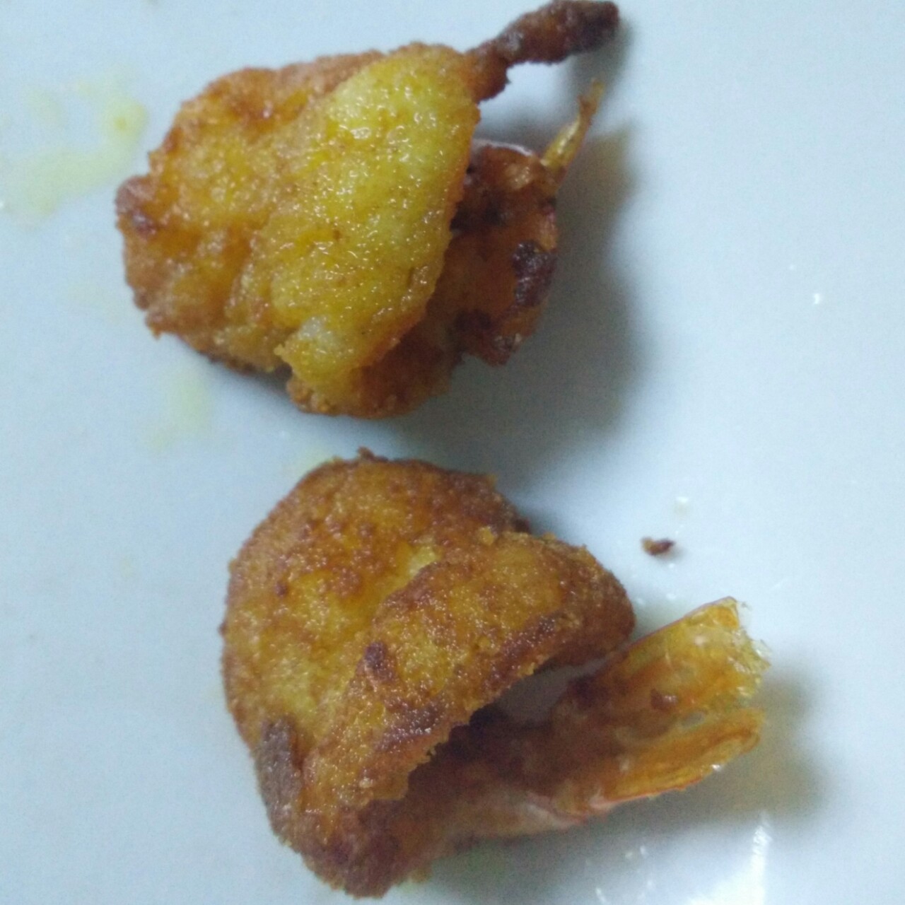 面包糠炸虾