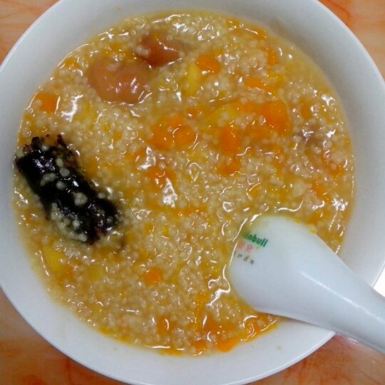 南瓜小米粥