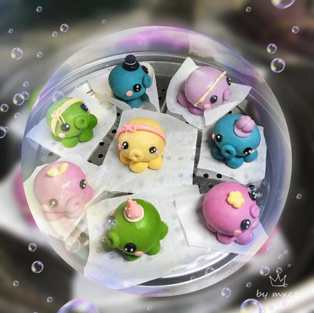 嘟嘟嘴小章鱼汤圆🐙