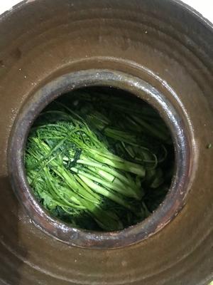 传统方法制作梅干菜的做法 步骤7
