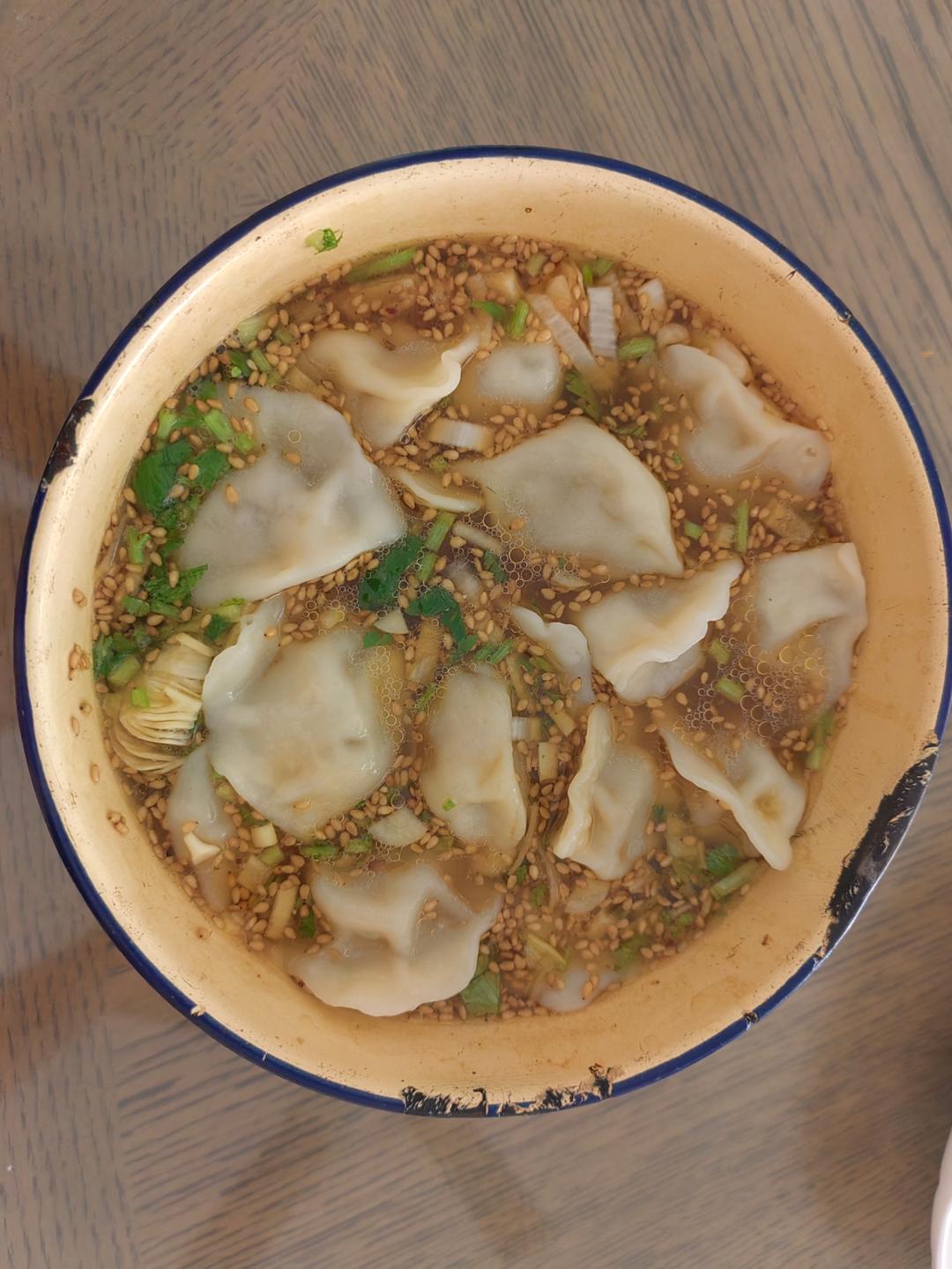 秘制酸汤饺子-最好吃没有之一