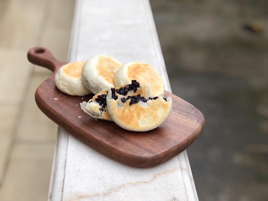 复制街头火爆的紫米酥饼