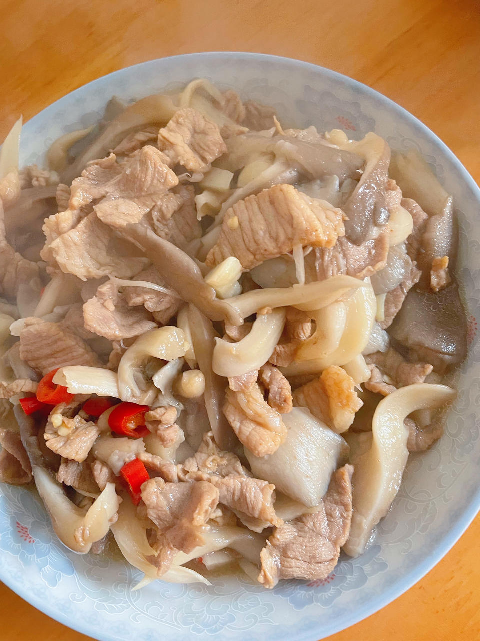 平菇炒肉（鲜香）