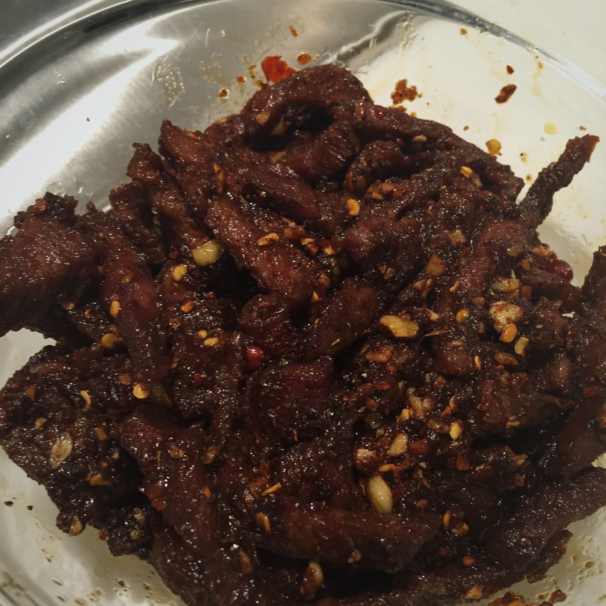 麻辣牛肉干