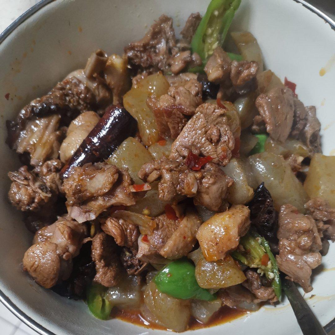 魔芋烧鸭子