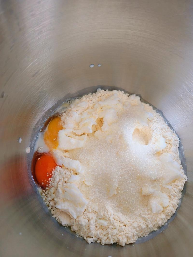 纯奶手撕吐司的做法 步骤1