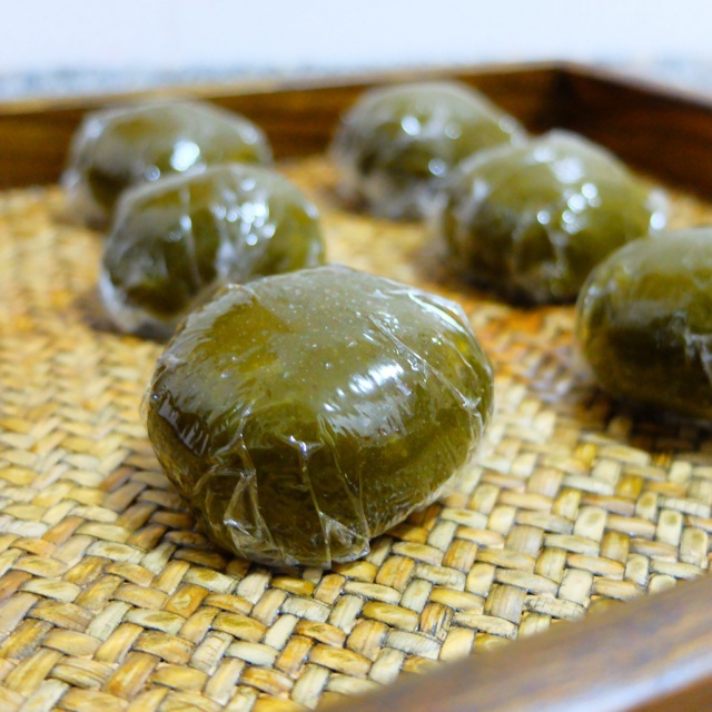 抹茶青团