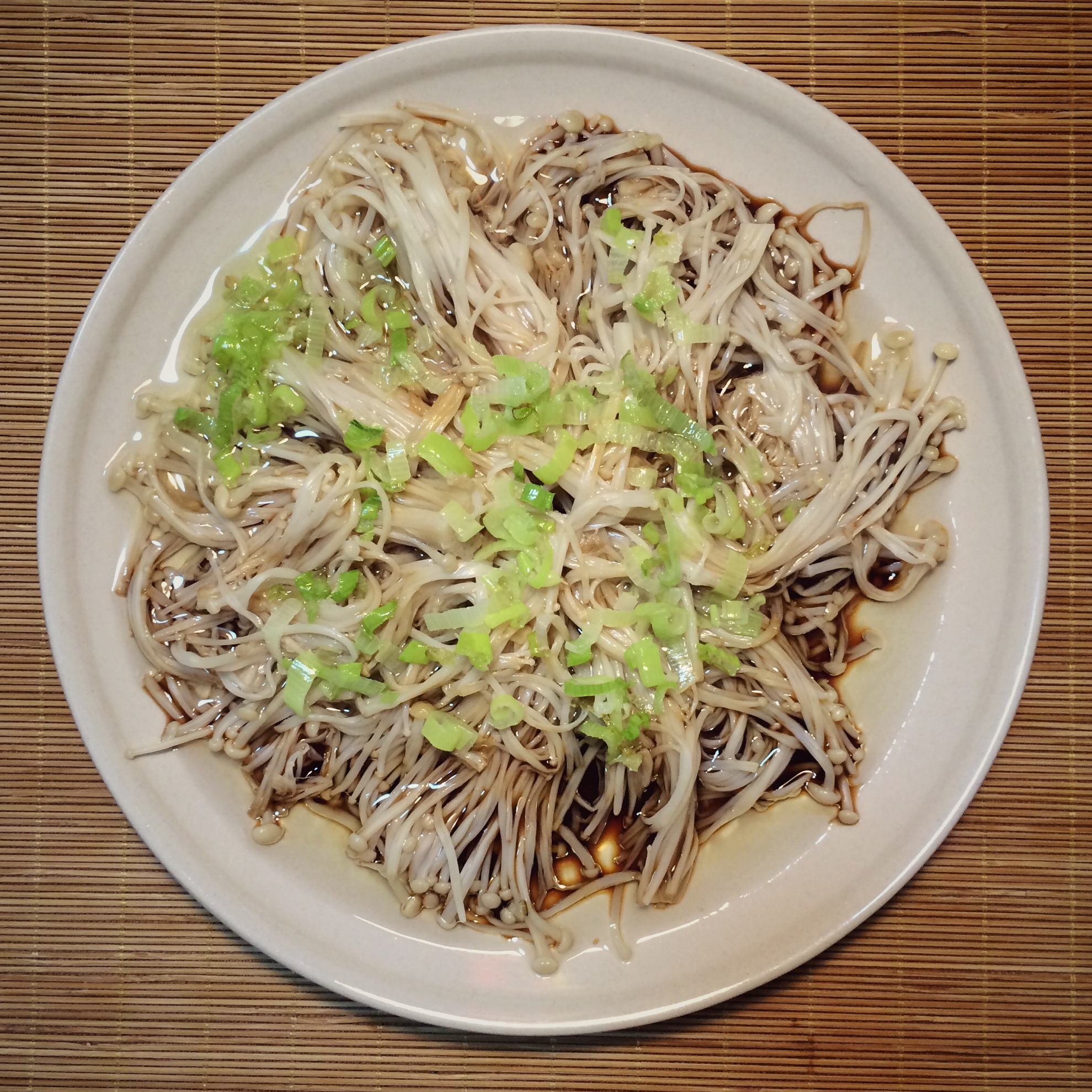 油泼金针菇