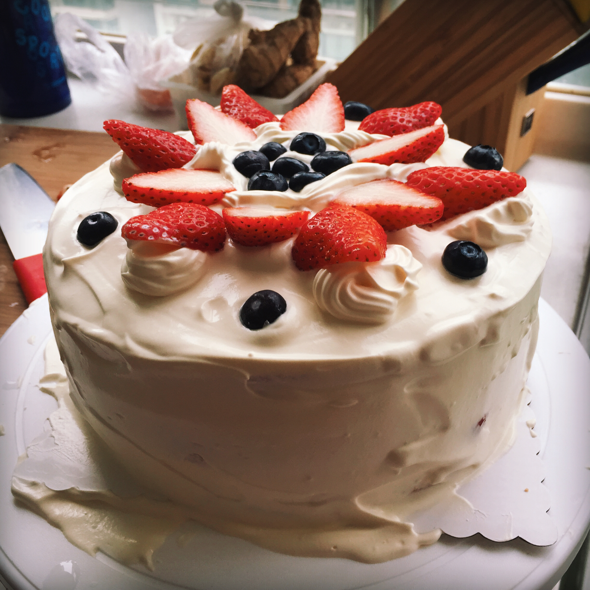 《Tinrry+》草莓奶油蛋糕（8寸配方）