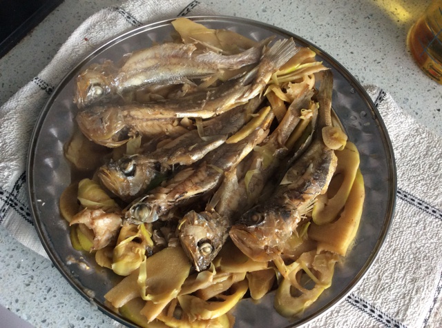 笋焖小黄鱼