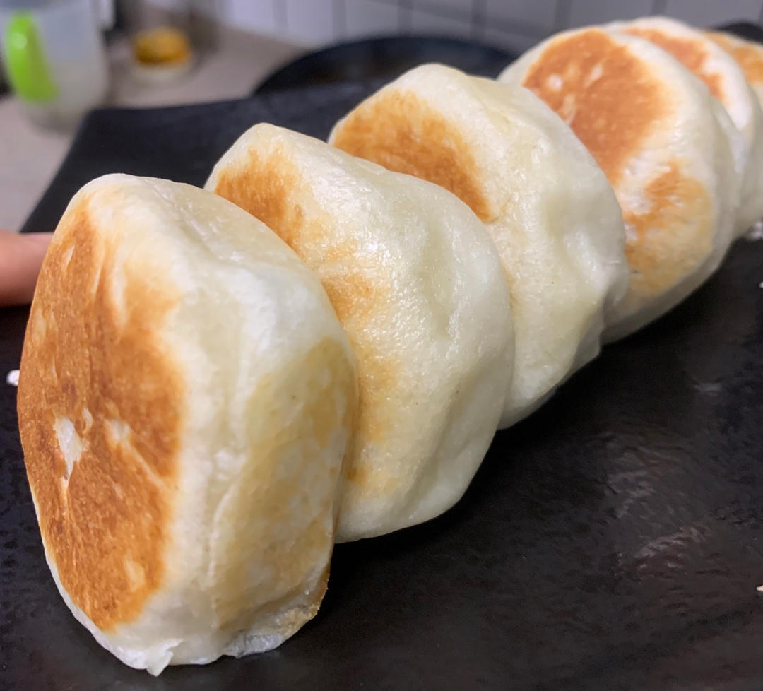 软皮绿豆饼｜软糯香甜｜无需开酥｜无需烤箱