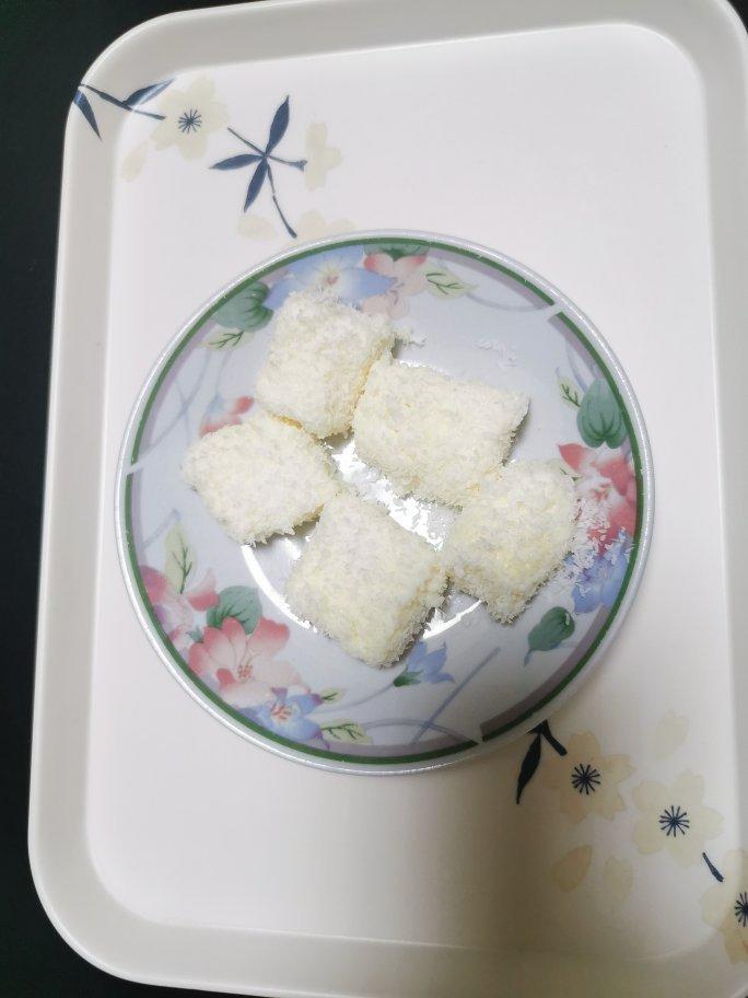 超简单！巨好吃！椰蓉牛奶小方（无需奶油炼乳）一次成功
