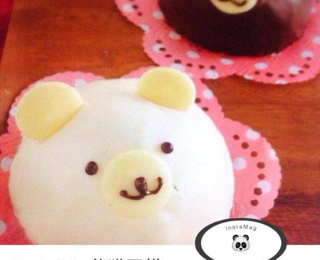 【黑白配 • 男生女生配】巧克力小熊蛋糕 