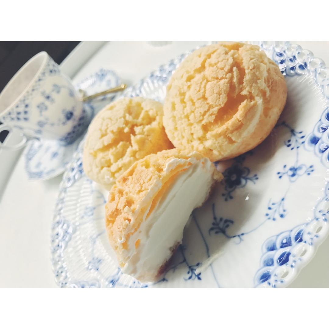 十分美味的酥皮泡芙
