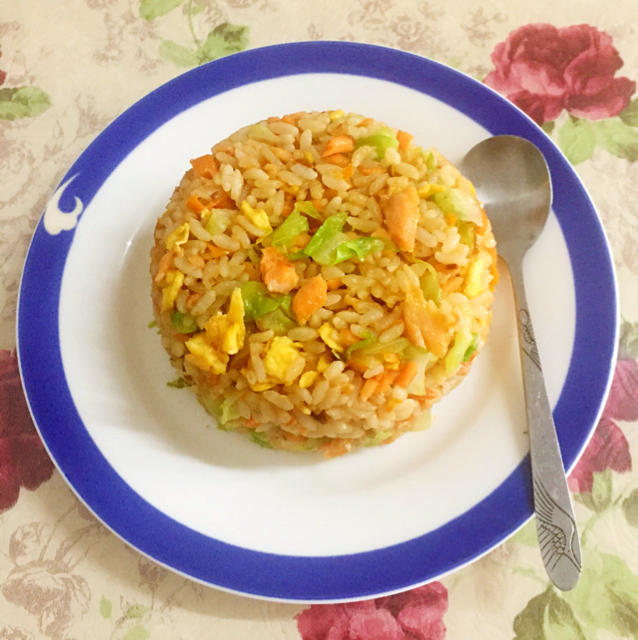 三文鱼炒饭