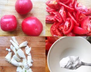 家常新手番茄炒花菜的做法 步骤2