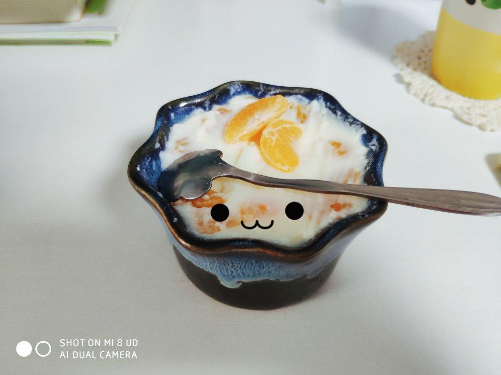 无鸡蛋奶油的纯纯牛奶小布丁