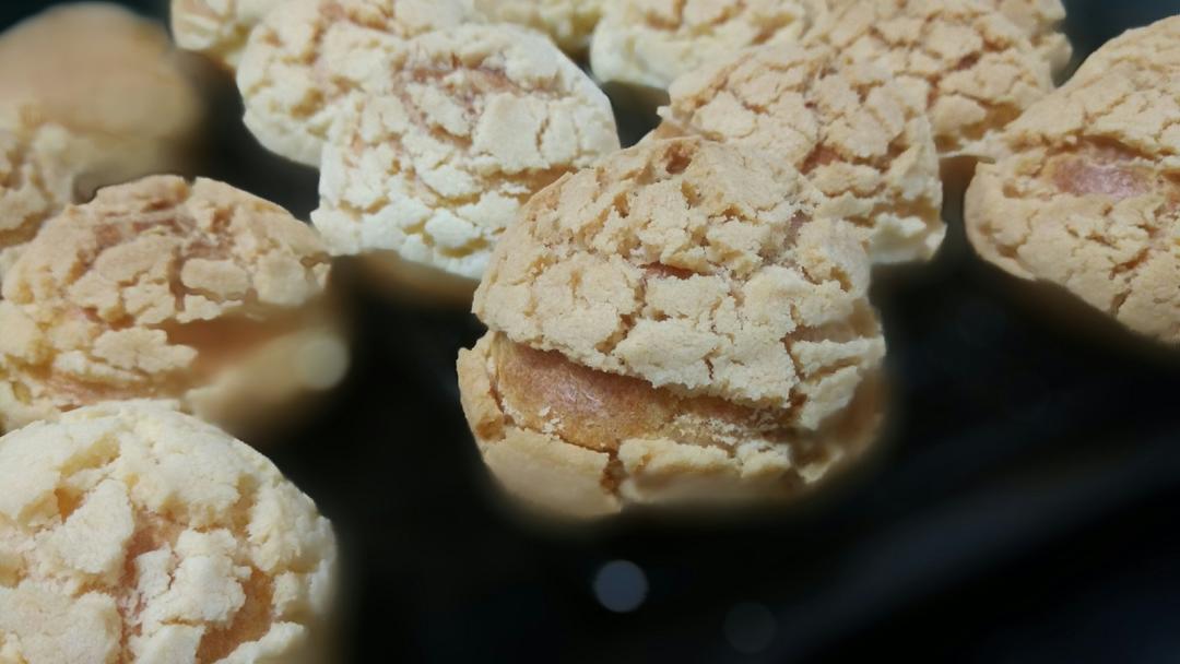 十分美味的酥皮泡芙